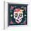 Day of the Dead II-Farida Zaman-Framed Art Print