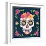 Day of the Dead II-Farida Zaman-Framed Art Print