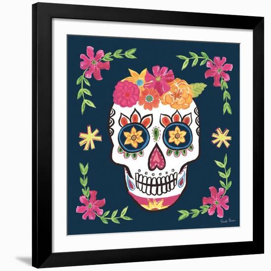 Day of the Dead II-Farida Zaman-Framed Art Print