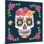 Day of the Dead II-Farida Zaman-Mounted Art Print