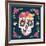 Day of the Dead II-Farida Zaman-Framed Art Print