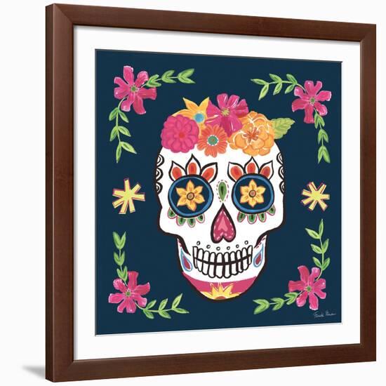 Day of the Dead II-Farida Zaman-Framed Art Print