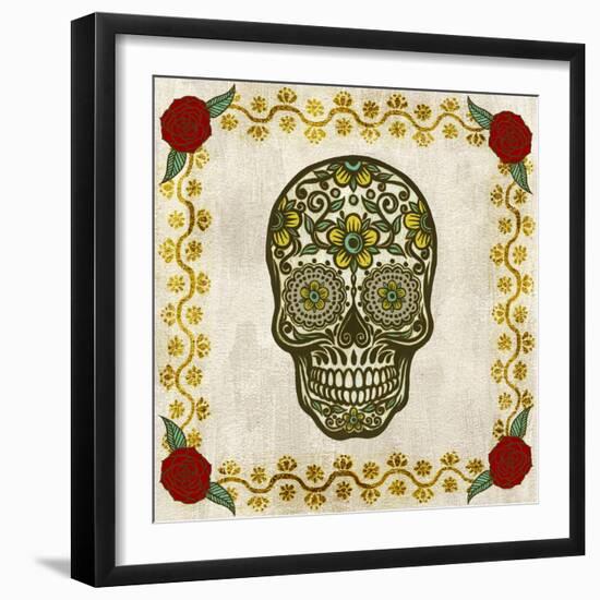 Day of the Dead II-Grace Popp-Framed Art Print