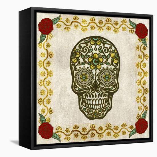 Day of the Dead II-Grace Popp-Framed Stretched Canvas