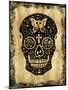 Day of the Dead in Black & Gold-Martin Wagner-Mounted Art Print