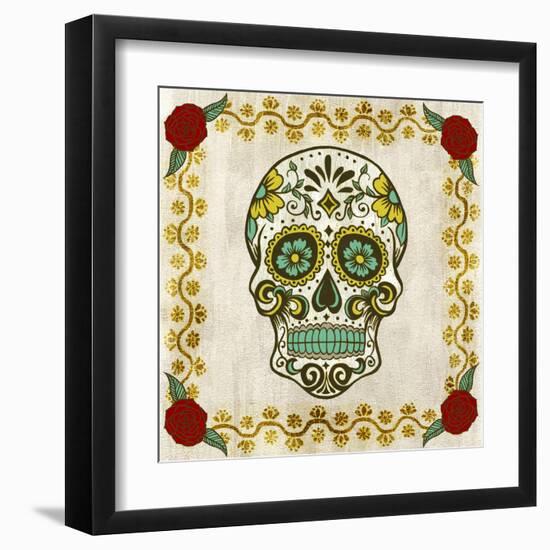 Day of the Dead IV-Grace Popp-Framed Art Print