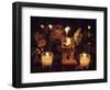 Day of the Dead Night Vigil Details, Oaxaca, Mexico-Judith Haden-Framed Photographic Print
