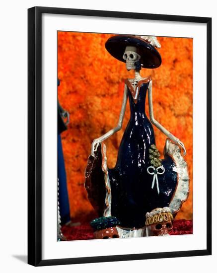 Day of the Dead Offering for Dolores Olmedo Patino, Museum of Fine Mexican Art, Mexico-Russell Gordon-Framed Photographic Print