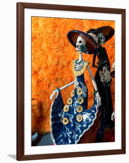 Day of the Dead Offering in Museum of Fine Mexican Art, Mexico-Russell Gordon-Framed Photographic Print