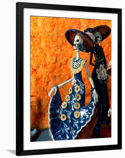 Day of the Dead Offering in Museum of Fine Mexican Art, Mexico-Russell Gordon-Framed Photographic Print