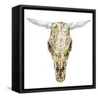 Day of the Dead Skull Mount VIII-Studio W-Framed Stretched Canvas