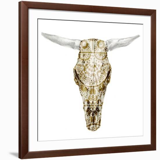 Day of the Dead Skull Mount VIII-Studio W-Framed Art Print