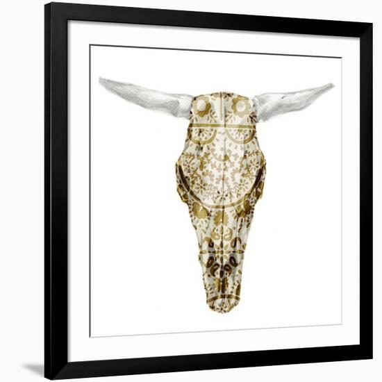 Day of the Dead Skull Mount VIII-Studio W-Framed Art Print