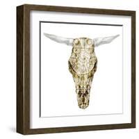 Day of the Dead Skull Mount VIII-Studio W-Framed Art Print