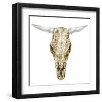 Day of the Dead Skull Mount VIII-Studio W-Framed Art Print