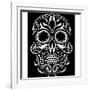 Day of the Dead Skull-lineartestpilot-Framed Photographic Print