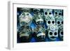 Day of the Dead Souvenir Skulls, Dia De Muertos-AGCuesta-Framed Photographic Print