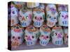 Day of the Dead, Sugar Skull Candy at Abastos Market, Oaxaca, Mexico-Judith Haden-Stretched Canvas