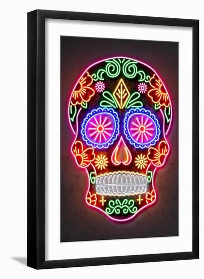 Day of the Dead-Octavian Mielu-Framed Art Print