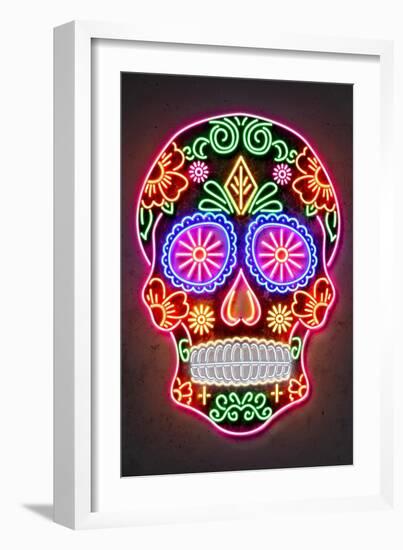 Day of the Dead-Octavian Mielu-Framed Art Print