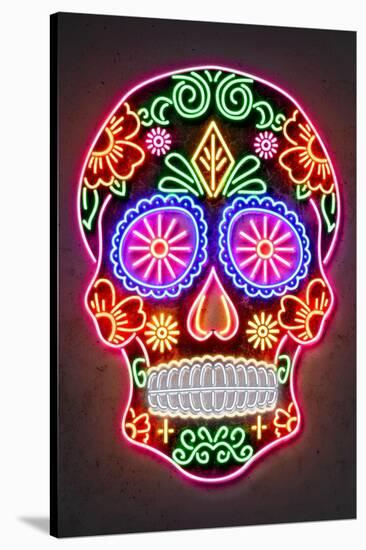 Day of the Dead-Octavian Mielu-Stretched Canvas