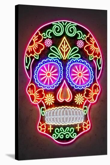 Day of the Dead-Octavian Mielu-Stretched Canvas