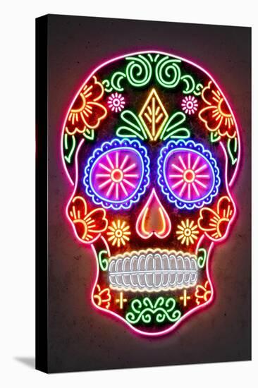 Day of the Dead-Octavian Mielu-Stretched Canvas