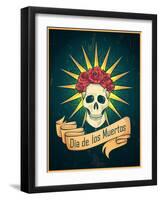 Day of the Dead-Jallom-Framed Art Print