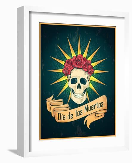 Day of the Dead-Jallom-Framed Art Print