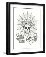 Day of the Dead-Jallom-Framed Art Print