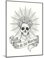 Day of the Dead-Jallom-Mounted Art Print