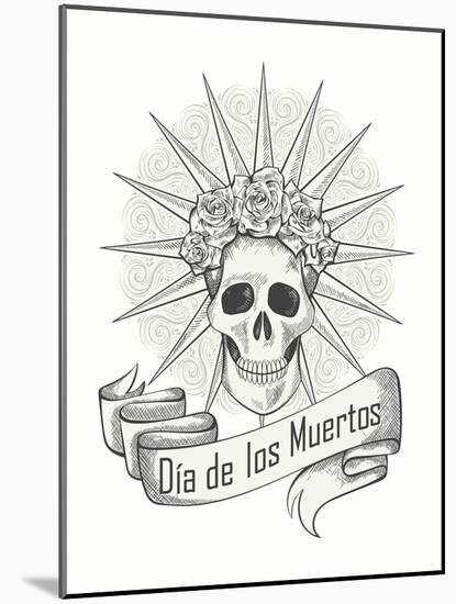 Day of the Dead-Jallom-Mounted Art Print
