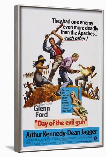 Day of the Evil Gun-null-Framed Art Print