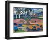 Day of the God (Mahana no Atua), 1894-Paul Gauguin-Framed Art Print