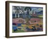 Day of the God (Mahana No Atua) 1894-Paul Gauguin-Framed Giclee Print