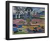 Day of the God (Mahana No Atua) 1894-Paul Gauguin-Framed Giclee Print