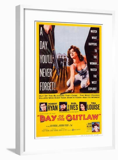 Day of the Outlaw, 1959-null-Framed Art Print