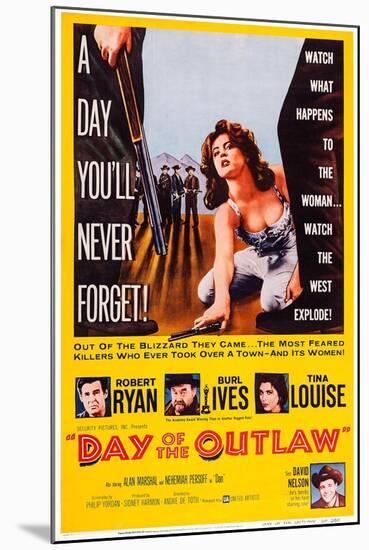 Day of the Outlaw, 1959-null-Mounted Art Print