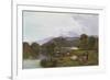 Day on the River, North Wales-Sidney Richard Percy-Framed Giclee Print