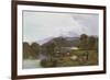 Day on the River, North Wales-Sidney Richard Percy-Framed Giclee Print