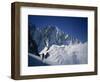 Day One of the Haute Route-Chamonix to Zermatt in the Alps, Chamonix, Haute Savoie, France, Europe-Maxwell Duncan-Framed Photographic Print