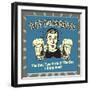 Day or Night! the Only Two Parts of the Day I Drink Beer!-Retrospoofs-Framed Premium Giclee Print