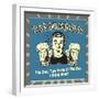 Day or Night! the Only Two Parts of the Day I Drink Beer!-Retrospoofs-Framed Premium Giclee Print