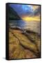 Day's End at Ke'e Beach, Na Pali Coast, Kauai-Vincent James-Framed Stretched Canvas