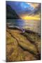 Day's End at Ke'e Beach, Na Pali Coast, Kauai-Vincent James-Mounted Photographic Print