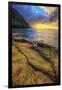 Day's End at Ke'e Beach, Na Pali Coast, Kauai-Vincent James-Framed Photographic Print