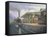 Day's End - Morpeth-John Bradley-Framed Stretched Canvas