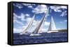 Day Sailing II-Alan Hausenflock-Framed Stretched Canvas