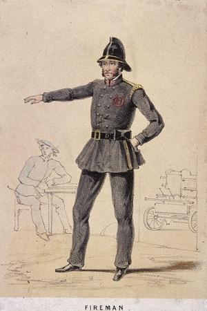 A Fireman, 1855