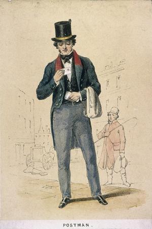 A Postman, 1855